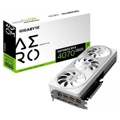 Gigabyte VGA NVIDIA RTX 4070 SUPER AERO OC 12G